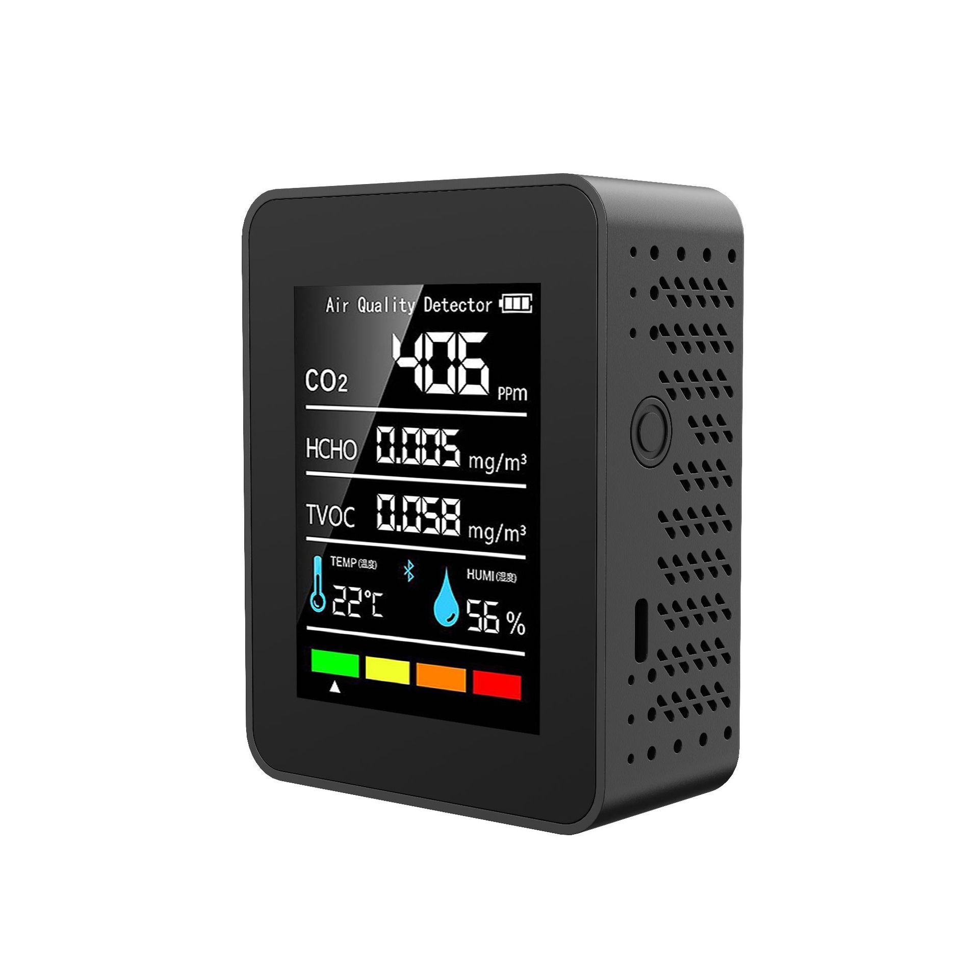 Пятив одном детектор углекислого газа детектор качества воздуха три в одном патентная модель