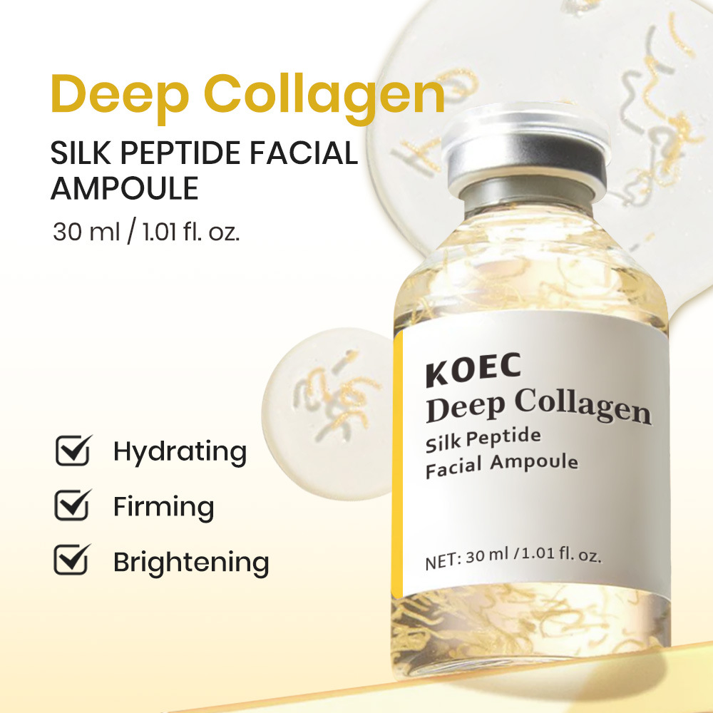Koec Silk Collagen Peptide Ampoule Needle Tube Essence 30g Cross-Border Deep Collagen Silk Ampo