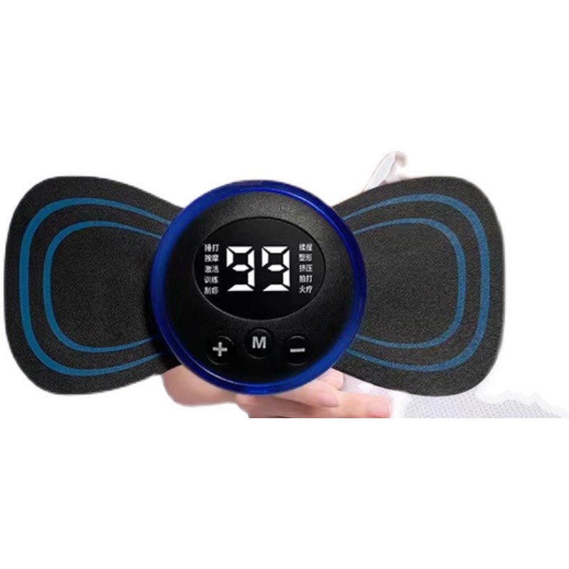 Cross-Border Cervical Spine Pulse Massage Patch Ems Portable Smart Electric Neck Massager Electrotherapy Mini Massager