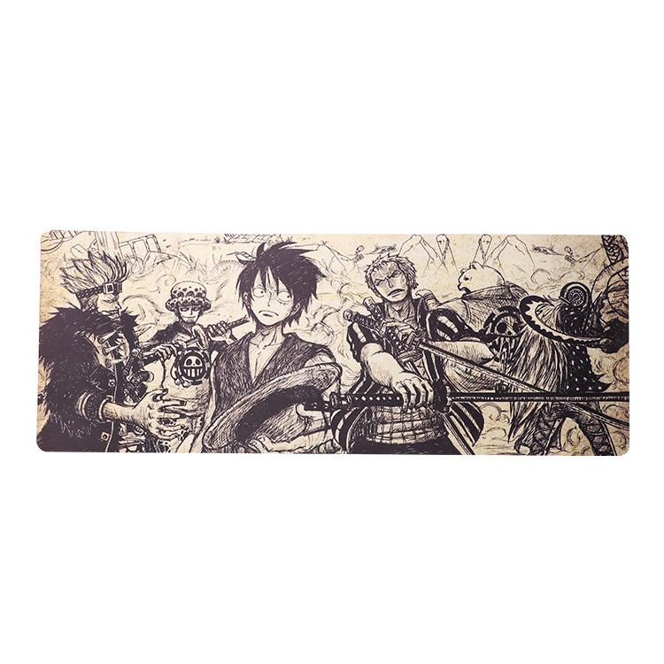 Mouse Pad Oversized Desktop Edge Lock Thickened Keyboard Pad Office Computer Mouse Desk Pad Printing Small Batch