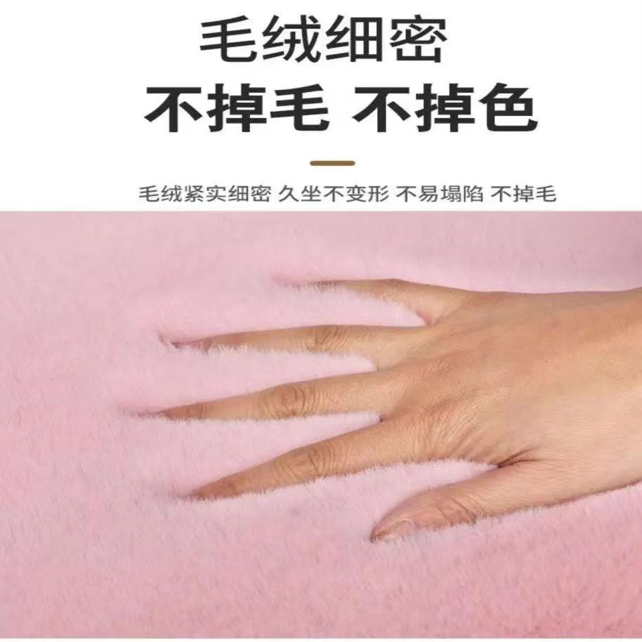 Electric Vehicle Seat Cushion Cover for Winter, Thickened and Warm, Suitable for Yadea, Aima No. 9, Taiben, and Loncin Universal Seat Covers