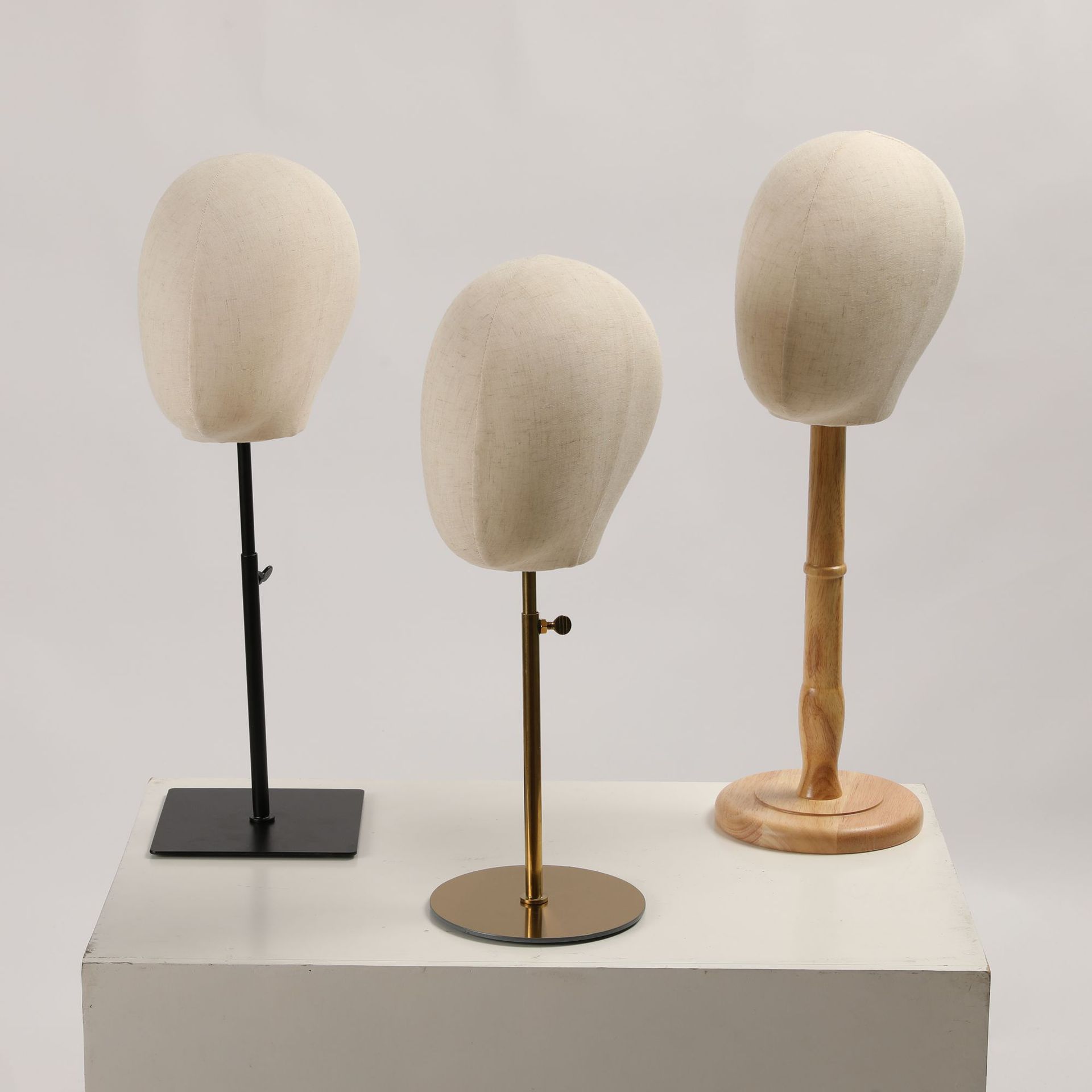 Hat holder model head dummy head cap holder wig earrings display pin head mold bridal headdress jewelry display cap