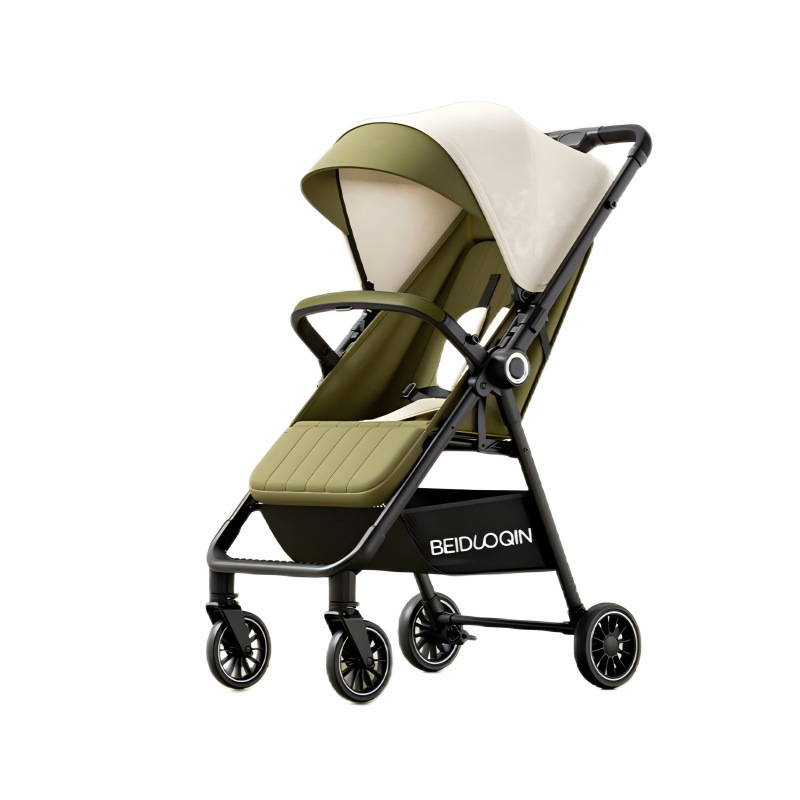 Baby Stroller Is Lightweight, Foldable, Two-Way Pushable, Can Sit in the Classroom, One-Click Stroller, Baby Walking Artifact