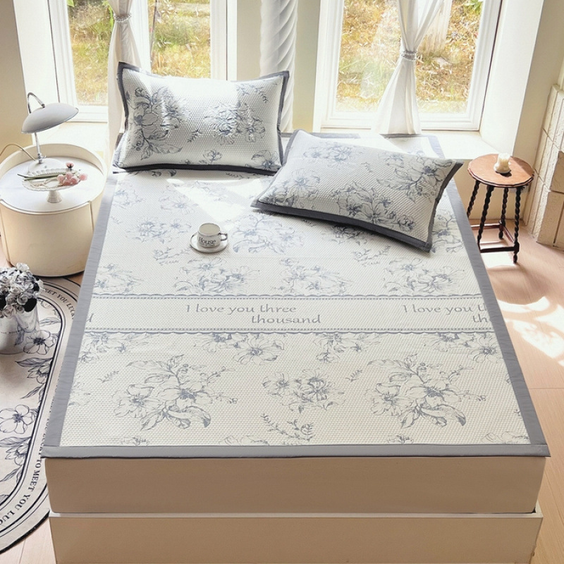 New Class a Pe Medium Molecular Jacquard Soft Bed Mat Air-Conditioned Mat-Huaxia Cross-Border Temu Xiyin Aliexpress