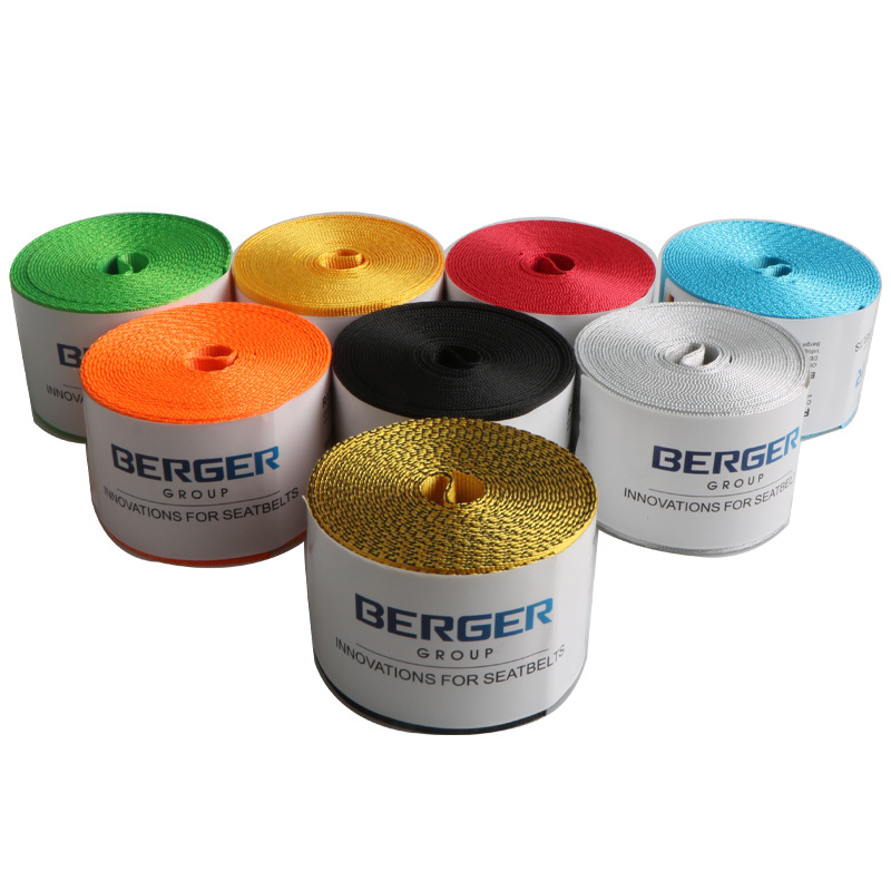 Car seat belt Berger National Standard European standard seat belt 4.8cm wide high quality color modified seat belt