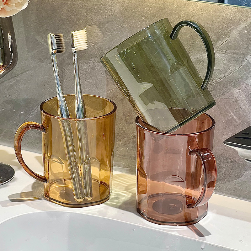 New Brush Cup ins Style Fashion Gargle Cup Hotel Couple Home Wash Shake Tone with Tooth Cup Wholesale