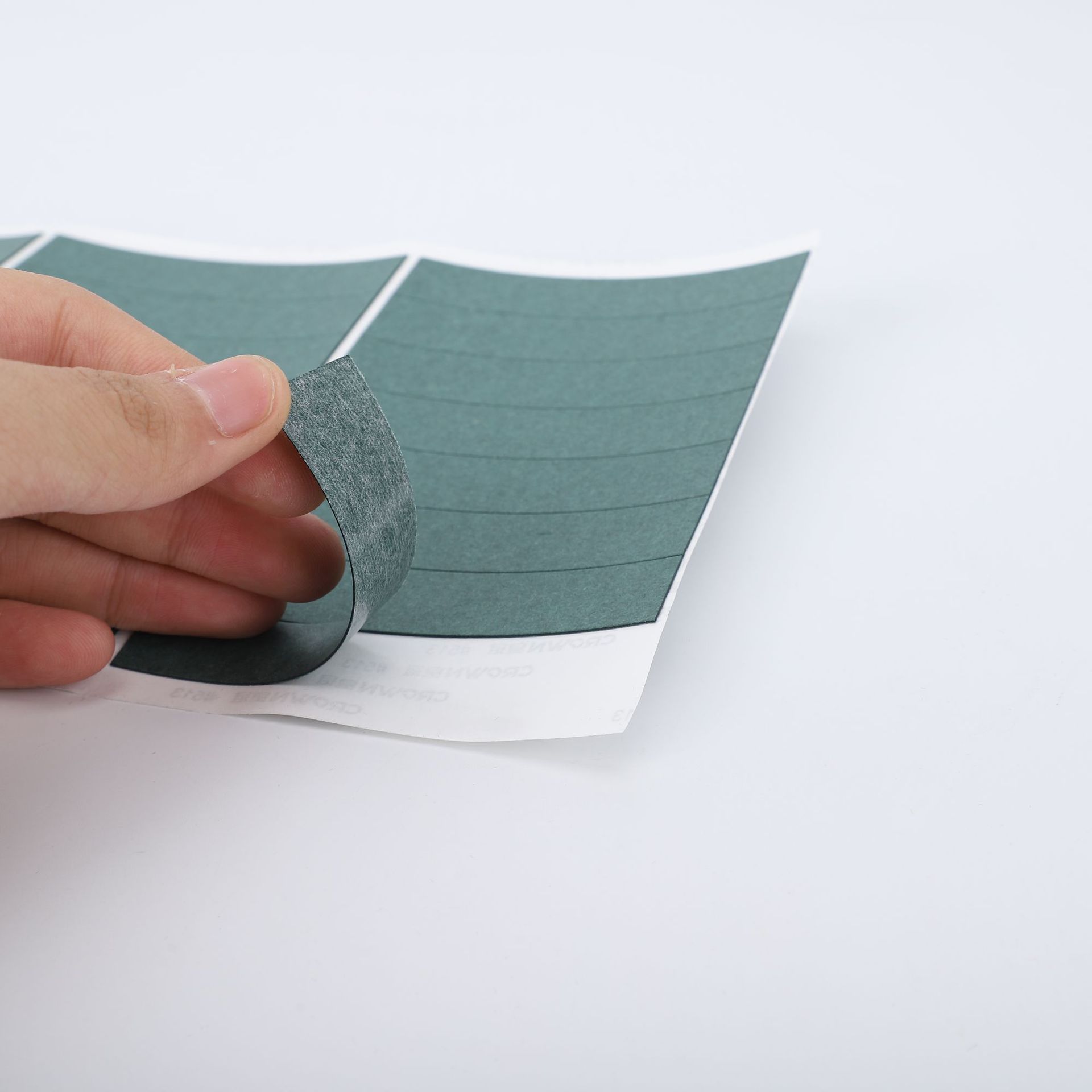 18650 Barley Paper Die-Cut Custom Processing Motor Lithium Battery Insulation Paper High Temperature Resistant Single-Sided Adhesive Fast Delivery Paper