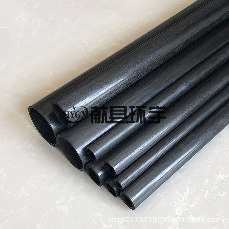 Extruded Carbon Fiber Tube Outer Diameter 6/7/8/9/10mm Hollow Carbon Tube Drone Special Specifications Carbon Fiber Products