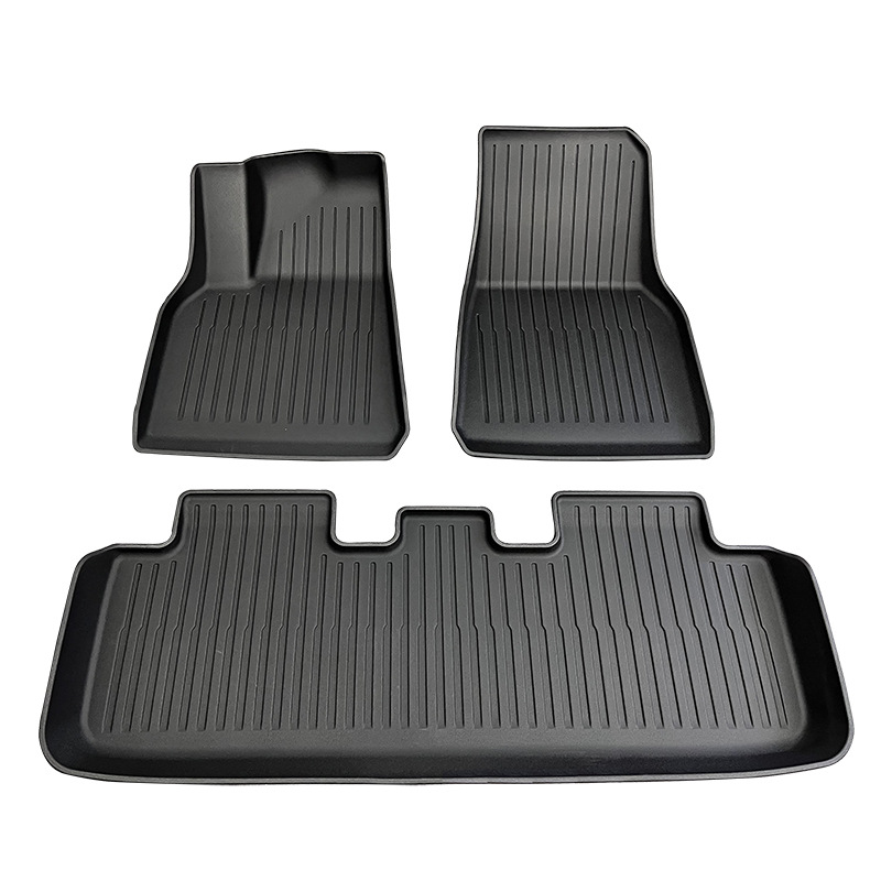 Cross-border best selling new tpe car mats for Tesla mats model3/Y Huanxin 3 special cars