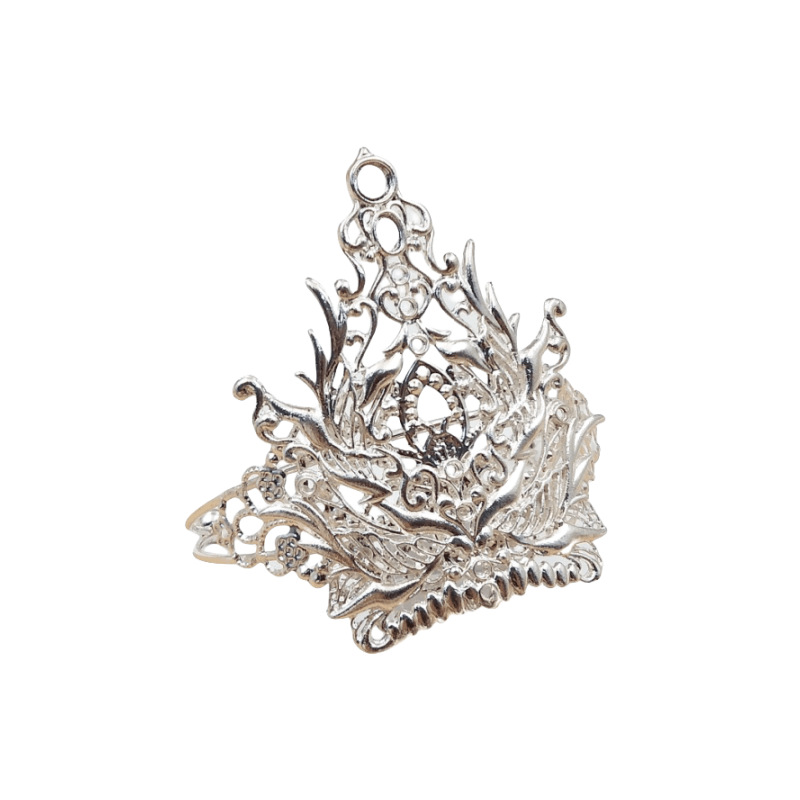 Antique Alloy Hair Accessories Hair Crown Crown Song and Ming Dynasties Guofeng Hair Hairpin Men's and Women's Headwear Martial Arts Decoration Accessories