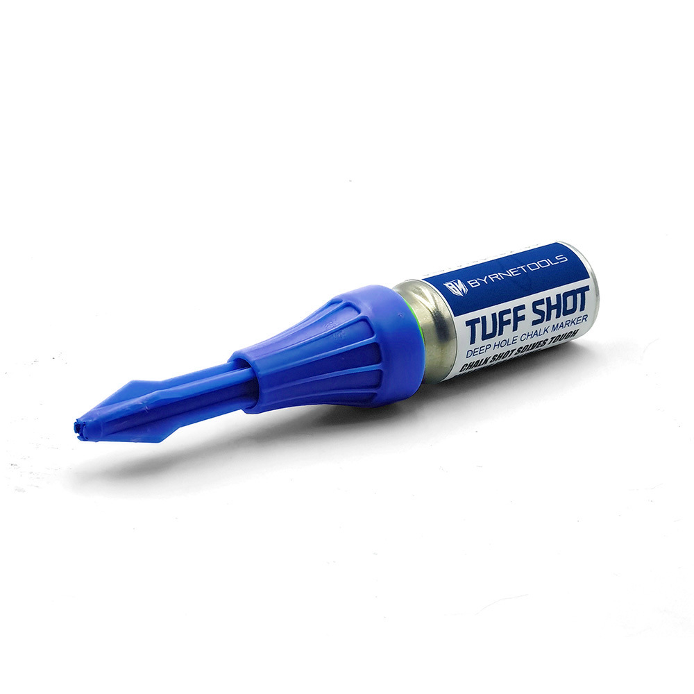 Byrnetools Deep Hole Jet Marking Pen for Marking Lines and Positioning Internal Holes with Press-Type Inkjet Marker
