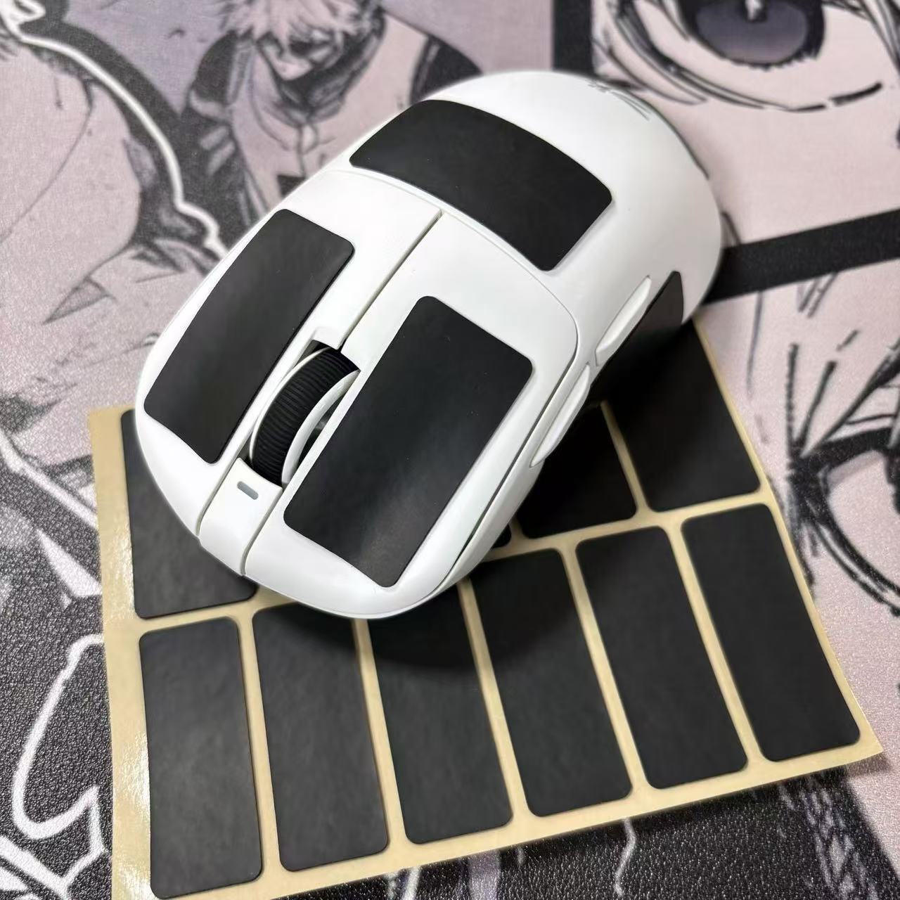 DIY Thin Mouse Anti-Slip Sticker Mouse Keyboard Handle Any Sticker Polyurethane Plain Sweat-Absorbent Anti-Slip 3m Adhesive