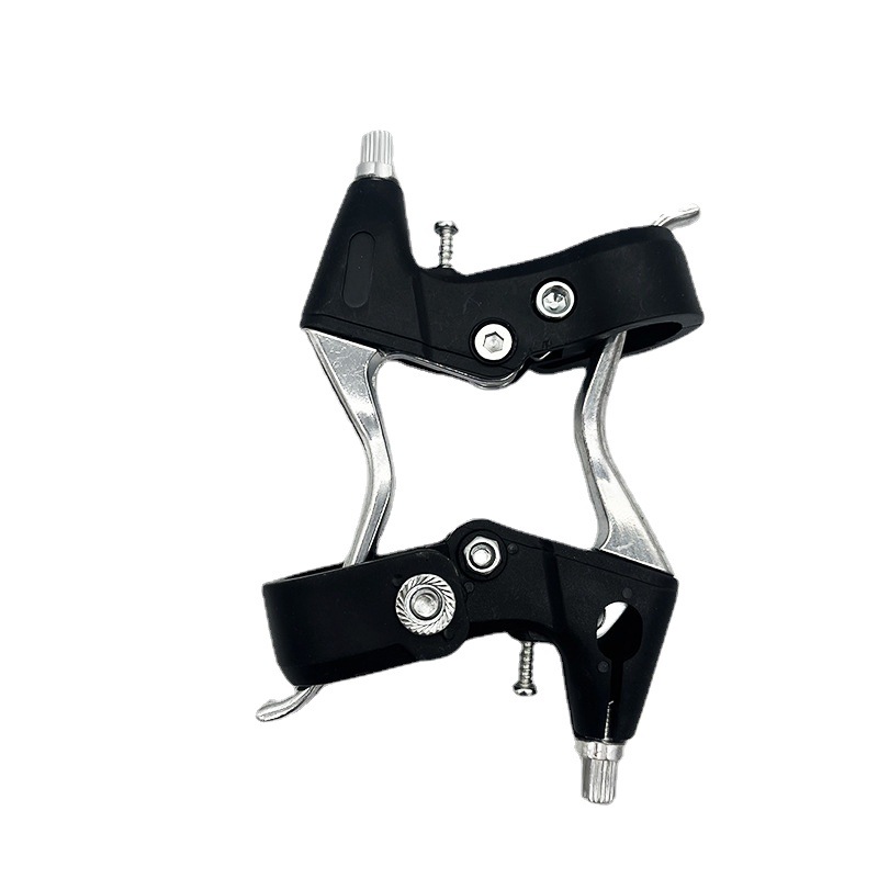 Three-finger semi-aluminum mountain bike brake handle bicycle brake handle bicycle accessories brake handle finger handle