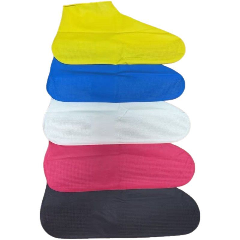 Special Price Thickened Waterproof Rain Shoe Cover Non-slip Wear-resistant Men's and Women's Rain Portable Rain-proof Shoe Cover Lightweight