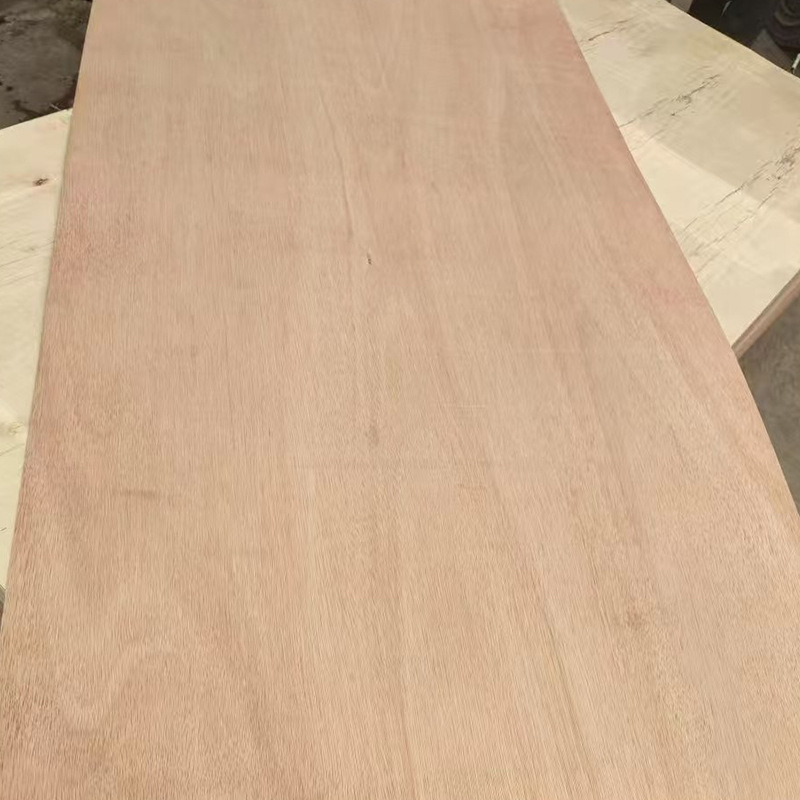 Factory Direct Sales of Eucalyptus Multi-Layer Board 12mm Mahogany Veneer Technology Wood Veneer Furniture Board Plywood Double-Sided Solid Wood Board