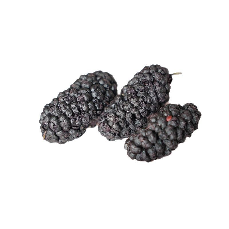 Dried Black Mulberries 2025 New Arrival Freeze-Dried Black Mulberries Wholesale Clean and Sand-Free Can Make Tea and Wine Freeze-Dried Dried Mulberries