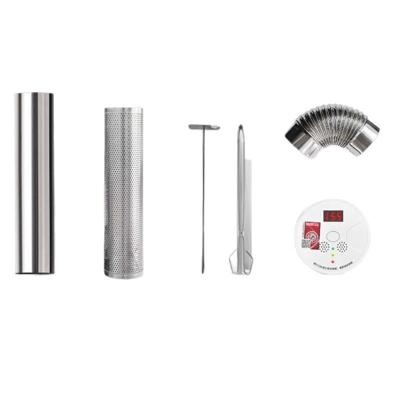 Cross-Border Firewood Stove Accessories Tools, Dual-Purpose Wood and Coal Vaporizer Stove Accessories, Chimney Insulation, Anti-Scalding Mesh, Fire Tongs Accessories