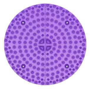 Foot Massage Foot Pad, Acupressure Board, Adult Toe Pressure Board, Meridian-Clearing Ultra-Jogging Foot Pedal, Soft Silicone In-Situ S