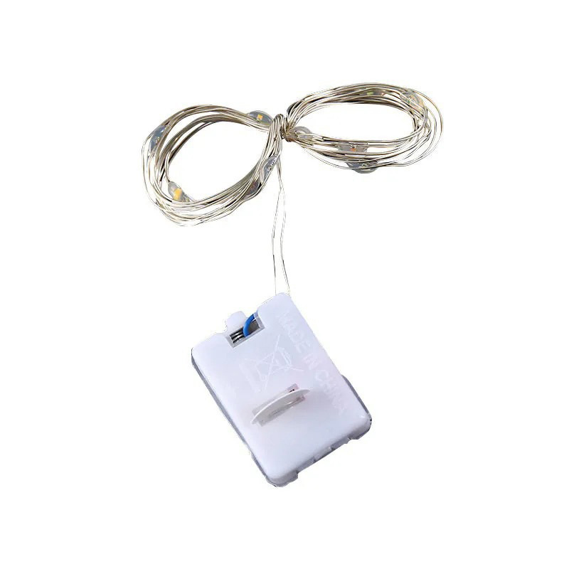 Led copper wire lamp string bouquet decorative atmosphere colored light bar small light string stall light line wholesale