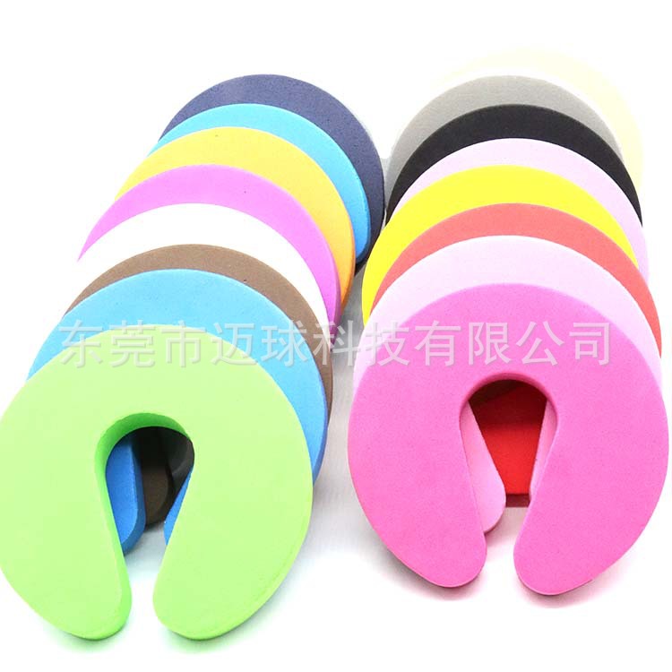 Children's Anti-pinch Hand Door Stop Baby Cartoon Safety Door Stop EVA Foam Door Card Children's Safety Anti-pinch Hand Door Clip