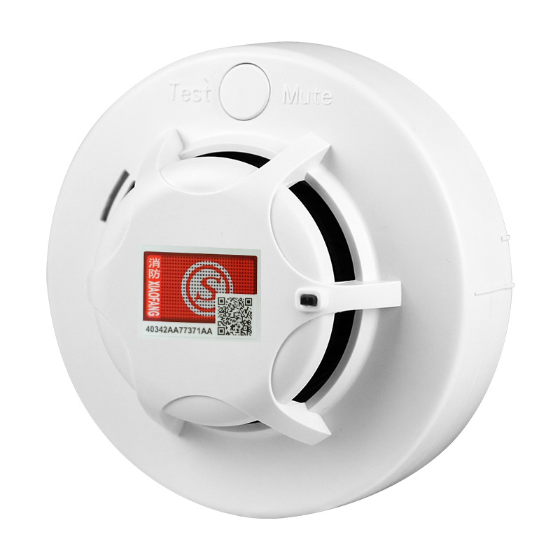 Intelligent 4g Iot Smoke Detector Remote Wireless Smoke and High Temperature Integrated Fire Prevention Alarm Factory Direct Sales