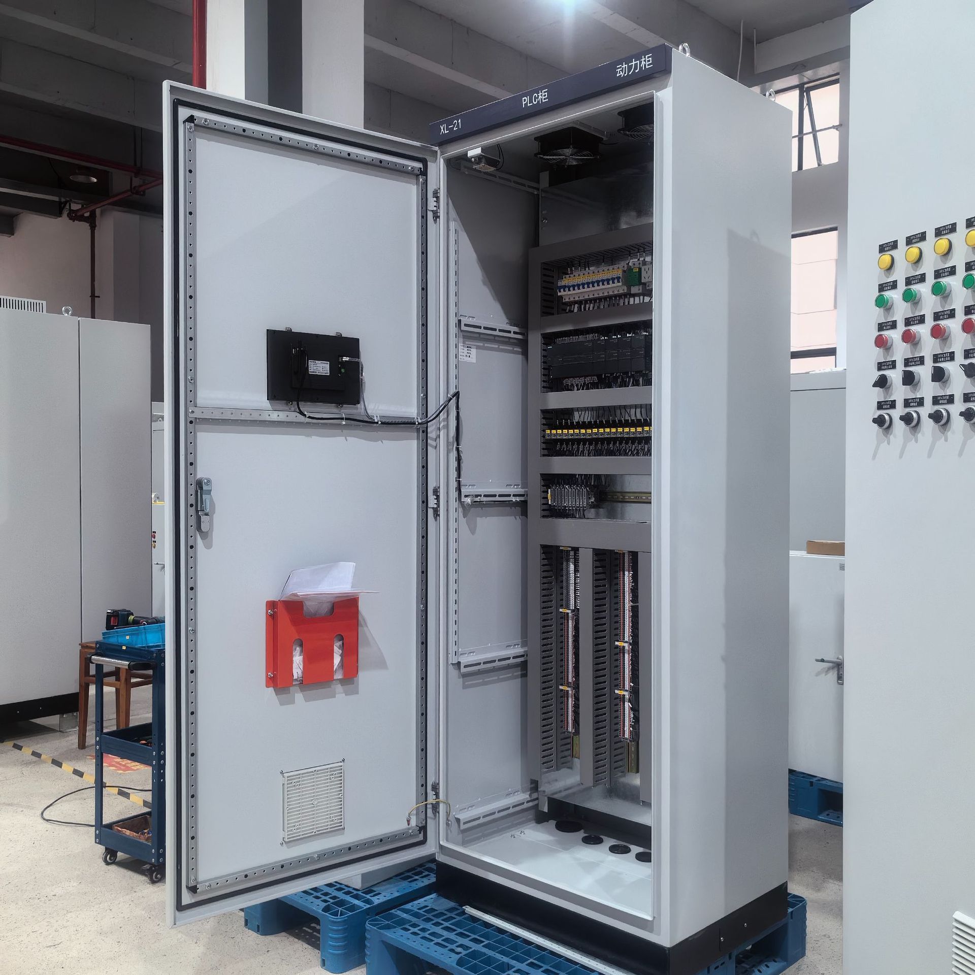 Manufacturer Supplies Distribution Cabinet, Power Cabinet, Electronic Control Cabinet, Integrated Intelligent Power Distribution Box, Outdoor Sand Table