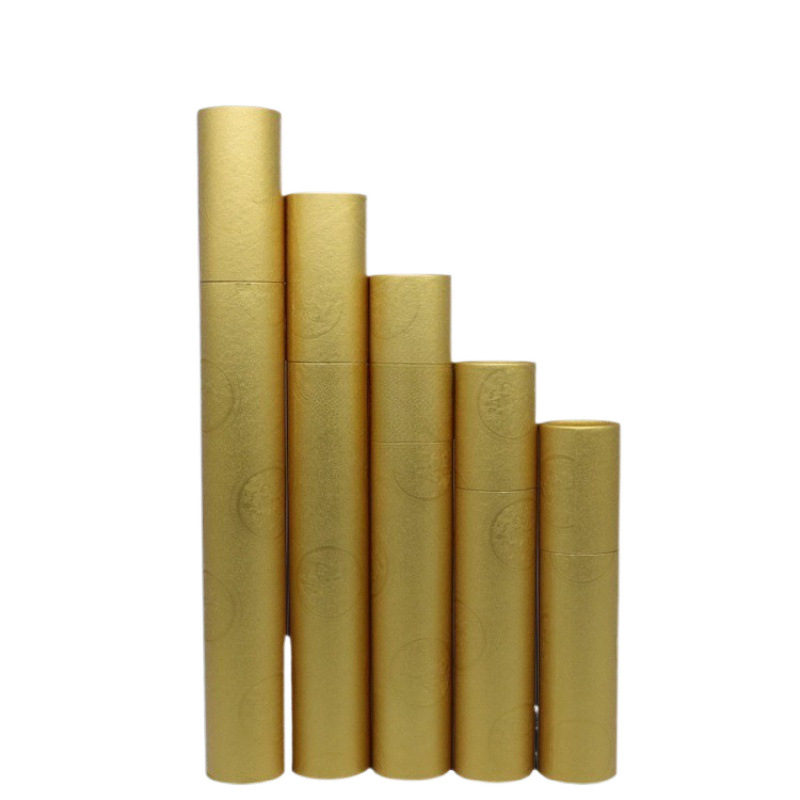 Photo Tube Antique Shop Antique Shop Packaging Tube Storage Barrel Paper Box Photo Box Paper Tube with Lid Party Drawing Tube