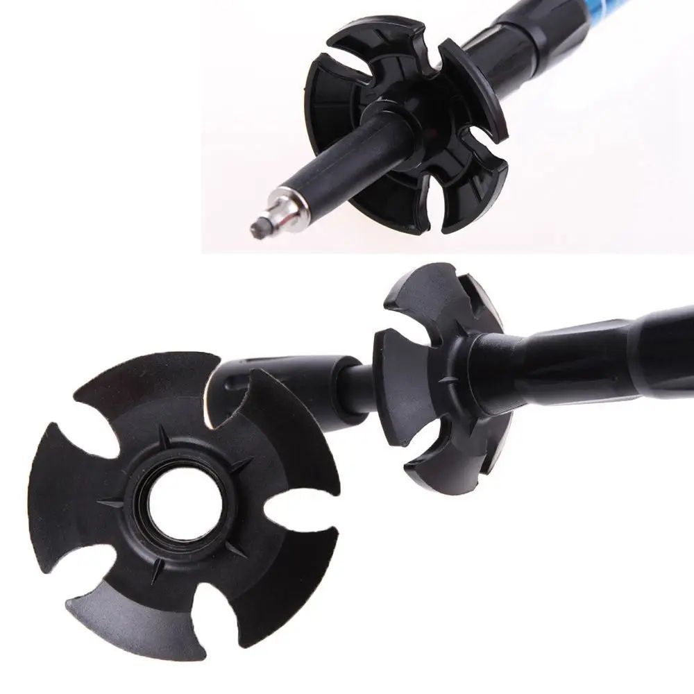 Mountaineering staff accessories non-slip rubber sleeve Mountaineering staff shock absorption wear-resistant tip sleeve protective foot cover replacement accessories complete styles