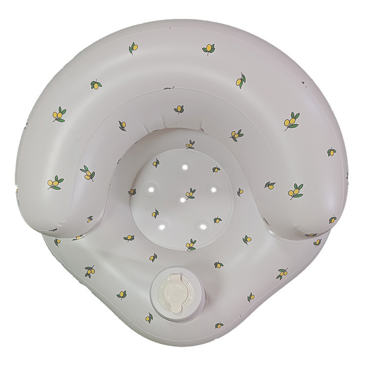 Factory Wholesale Inflatable Learning Chair Baby Inflatable Bath Stool Baby Seat Baby Seat Bb