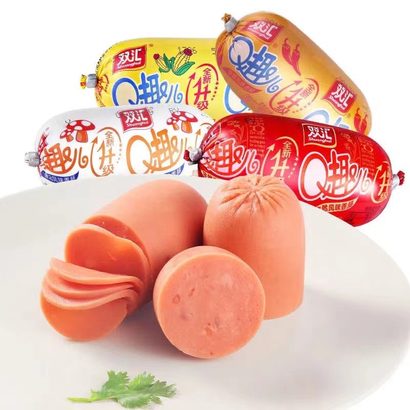 Shuanghui Q Fun Sausage 70g Instant Sausage Ham Sausage Leisure Snacks Food Mushroom Spicy