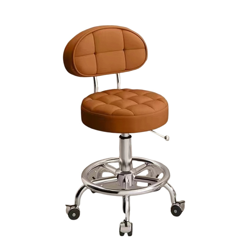 Jiangsong Furniture Bar Chair Bar Chair Lifting Swivel Barber Beauty Shop Small Chair Beauty Stool High Chair High Chair