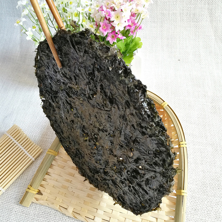 Dried Seaweed Clean and Sand-Free Street Stall Wholesale Seaweed Egg Drop Soup 15g with Ingredients Package Single Piece