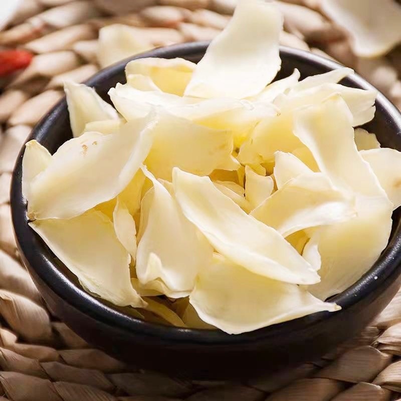 New Crop of Dried Lilies, Authentic Large Fresh White Fungus, Selected for Soup, Wholesale for Restaurants and Supermarkets