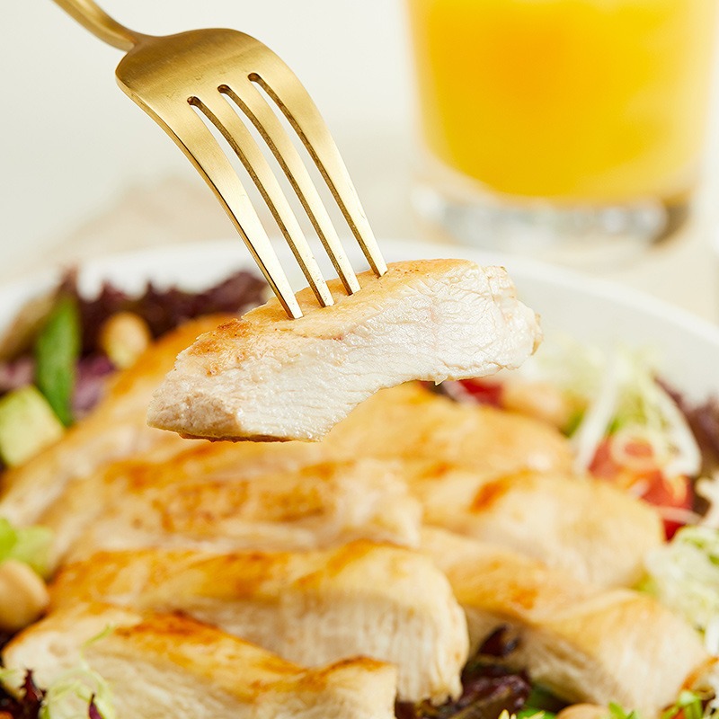 Zhengda Pan-Fried Tender Chicken Steak 100G/Piece C Chicken Steak Fitness Chicken Control Card Breast Meat Frozen and Heated Ready to Eat