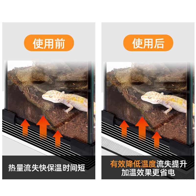 Aquarium fish tank thermal insulation material continuous heating pad thermal insulation film climbing pet fish tank silver reflective film anti-thermal film