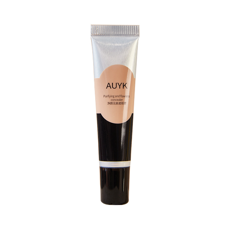 Auyk Light Moisturizing Traceless Concealer Long-Lasting Natural Brightening Concealer Spots Facial Acne Marks Dark Circles Concealer