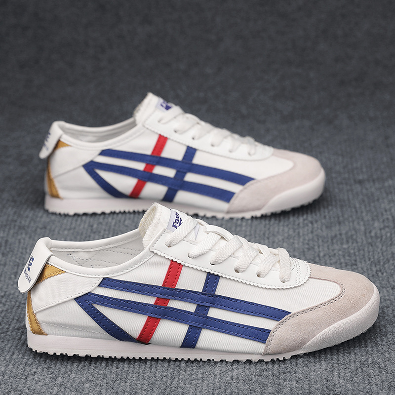 Canvas Shoes Men's 2024 Autum New Forrest Gump Shoes Fashion Trend Sports Casual Sports Shoes Slip-On Cloth Shoes