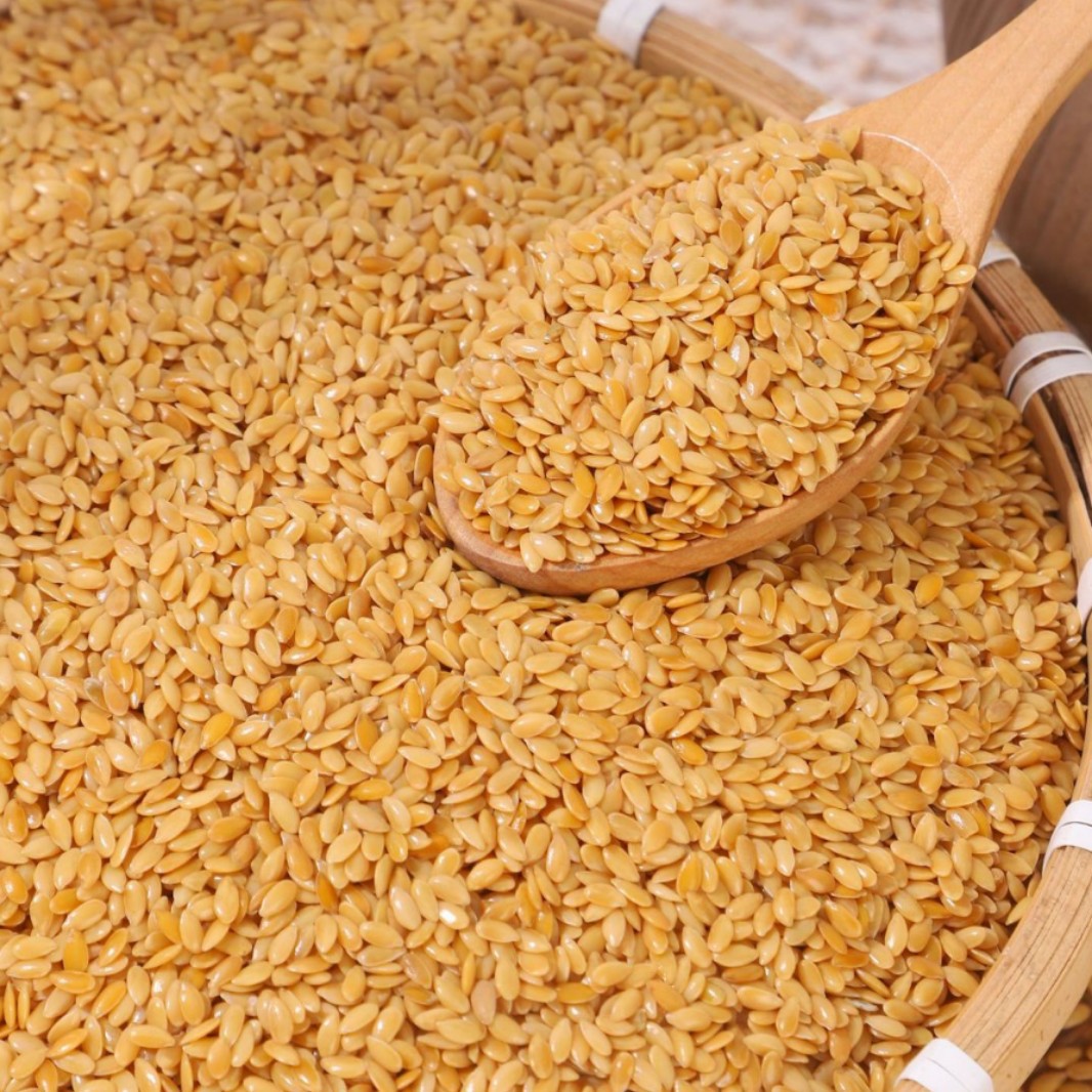 Manufacturer Wholesale Brown Flaxseed New Goods Gold Flaxseed 25kg Flaxseed Oil Pressed Raw Materials Grains