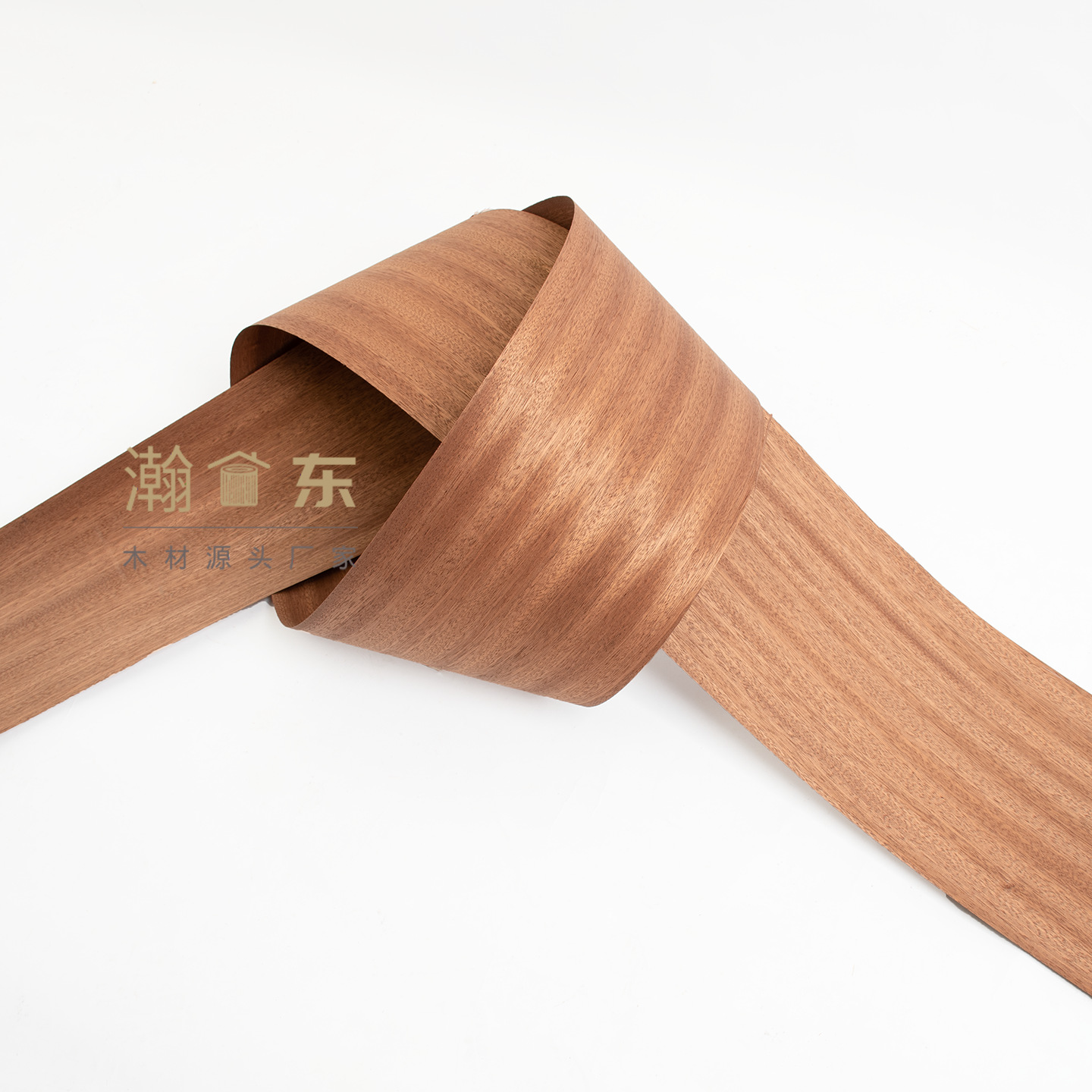 Natural Sapele Red Solid Wood Veneer Wedding Floral Wood Strips Wood Chip Material Furniture Board Renovation Handmade Veneer