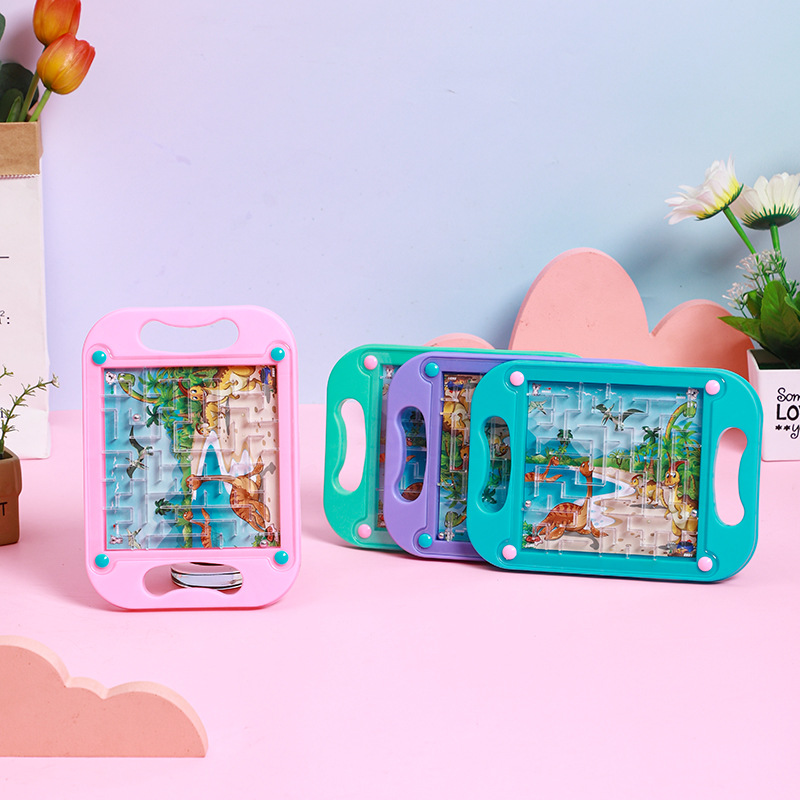 Large children's balance ball board handheld game track maze tablet walking ball educational toys kindergarten gift