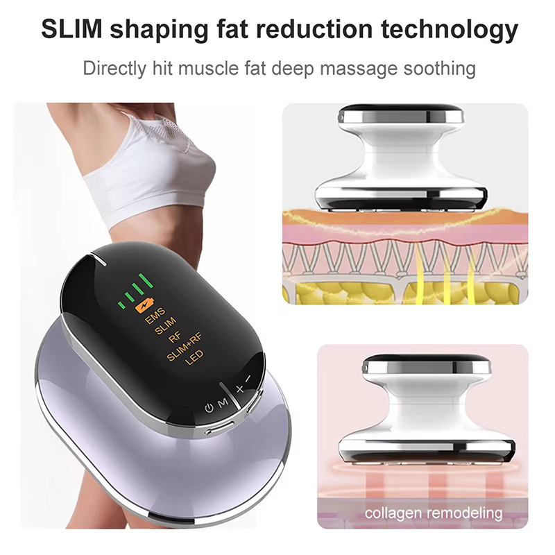 Cross-border New Shaping Slimming Instrument Body Beauty Instrument Ultrasonic Color Light Micro-current Slimming Fat Burning Instrument Fat Burning Instrument Fat Reducing Instrument