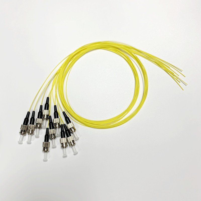 0.9 Lc Pigtail Single-Mode Telecom-Grade Fiber Optic Patch Cord Bundle 12-Core Pigtail Sc Square Head Pigtail 12-Core Fc Pigtail