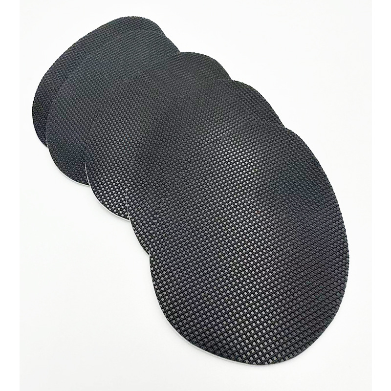 Rubber Sole Anti-slip Sticker Silent High-heeled Shoes Leather Shoes Forefoot Protection Anti-slip Sticker Self-adhesive Wear-resistant Sole Sticker