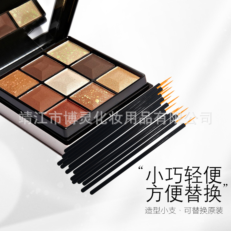 Disposable Eyeliner Brush Fiber Eyeliner Head Eyeliner Pen Beauty Makeup Tools Single Hard Head Eyeliner Pen Wholesale