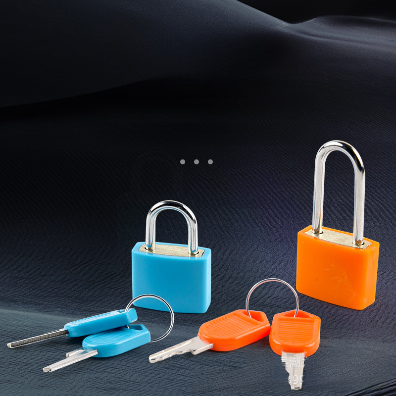 Color Case Lock, Colorful Lock, Shell Lock, Plastic Lock, Imitation Copper Padlock, Small Padlock, Stationery Lock, Piggy Bank Lock