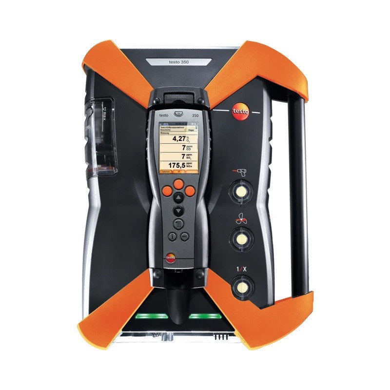 Портативный анализатор дымовых газов Testo 350 Многогазовый анализ измерения