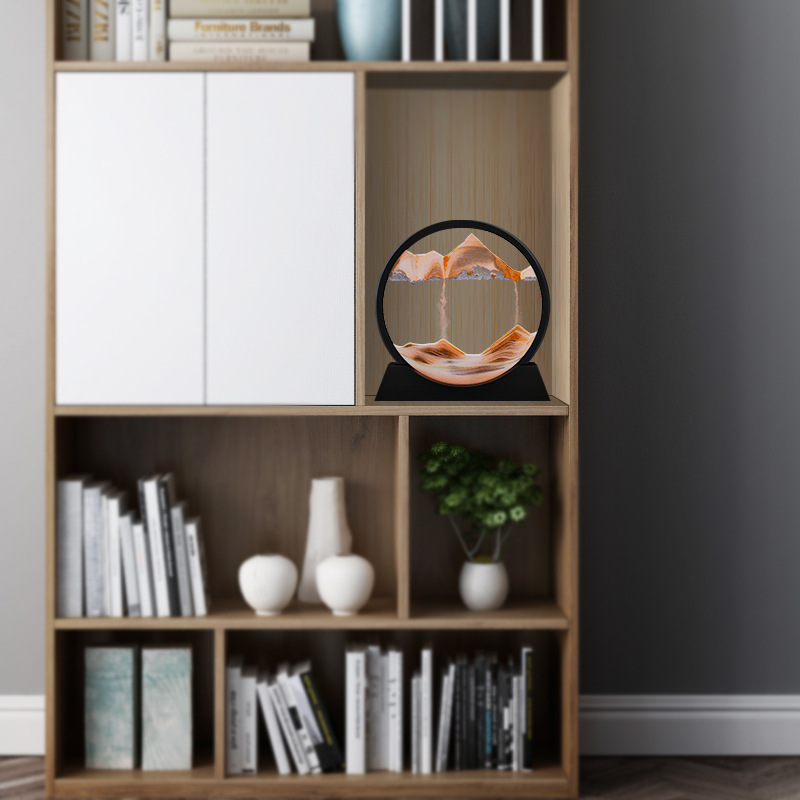 Quicksand painting ding living room hourglass ornaments graduation gift new landscape office creative decoration