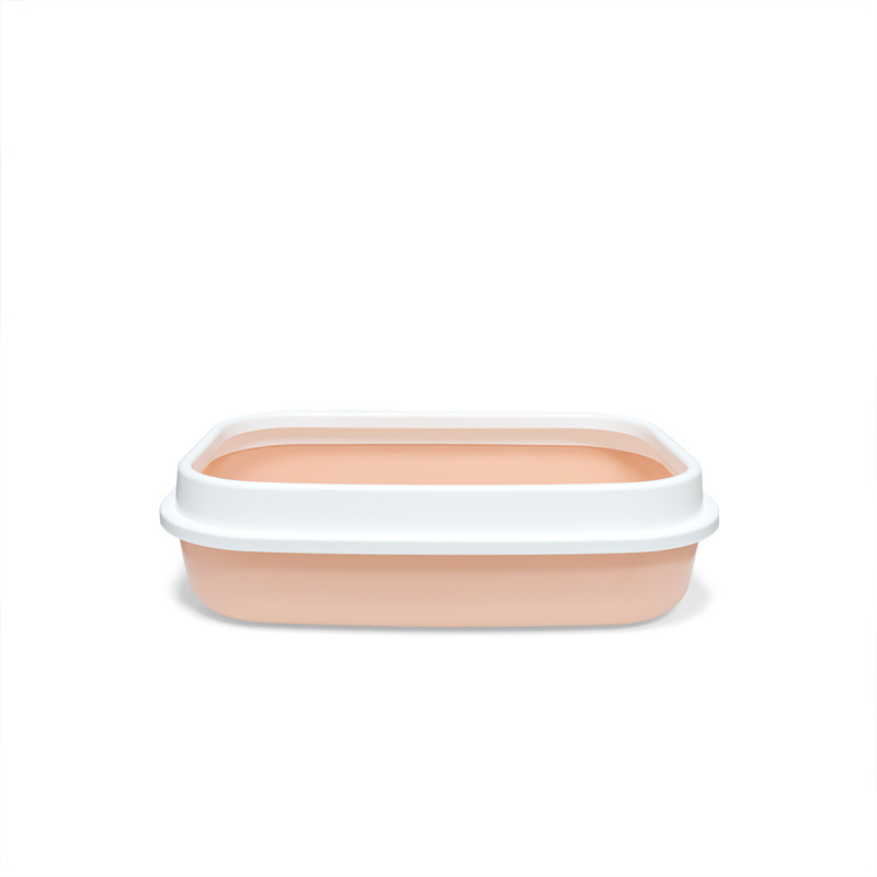 Semi-Enclosed Cat Litter Box, Extra Large Anti-Odor and Anti-Splash Cat Toilet, Cat Litter Box, Pp Plastic Pet Supplies