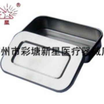 Stainless Steel Sterilization Tray Box with Lid, 11.5 Inch, 9 Inch, 8 Inch, 6 Inch Sterilization Tray Without Holes