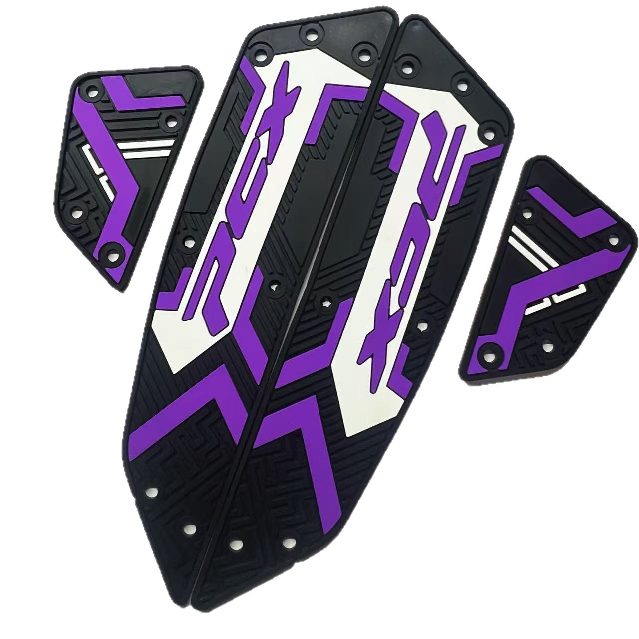 Suitable for Honda Pcx160 Motorcycle New Foot Pad Rubber Modification Accessories Thickeneded Anti-Slip Foot Pad 25 Models